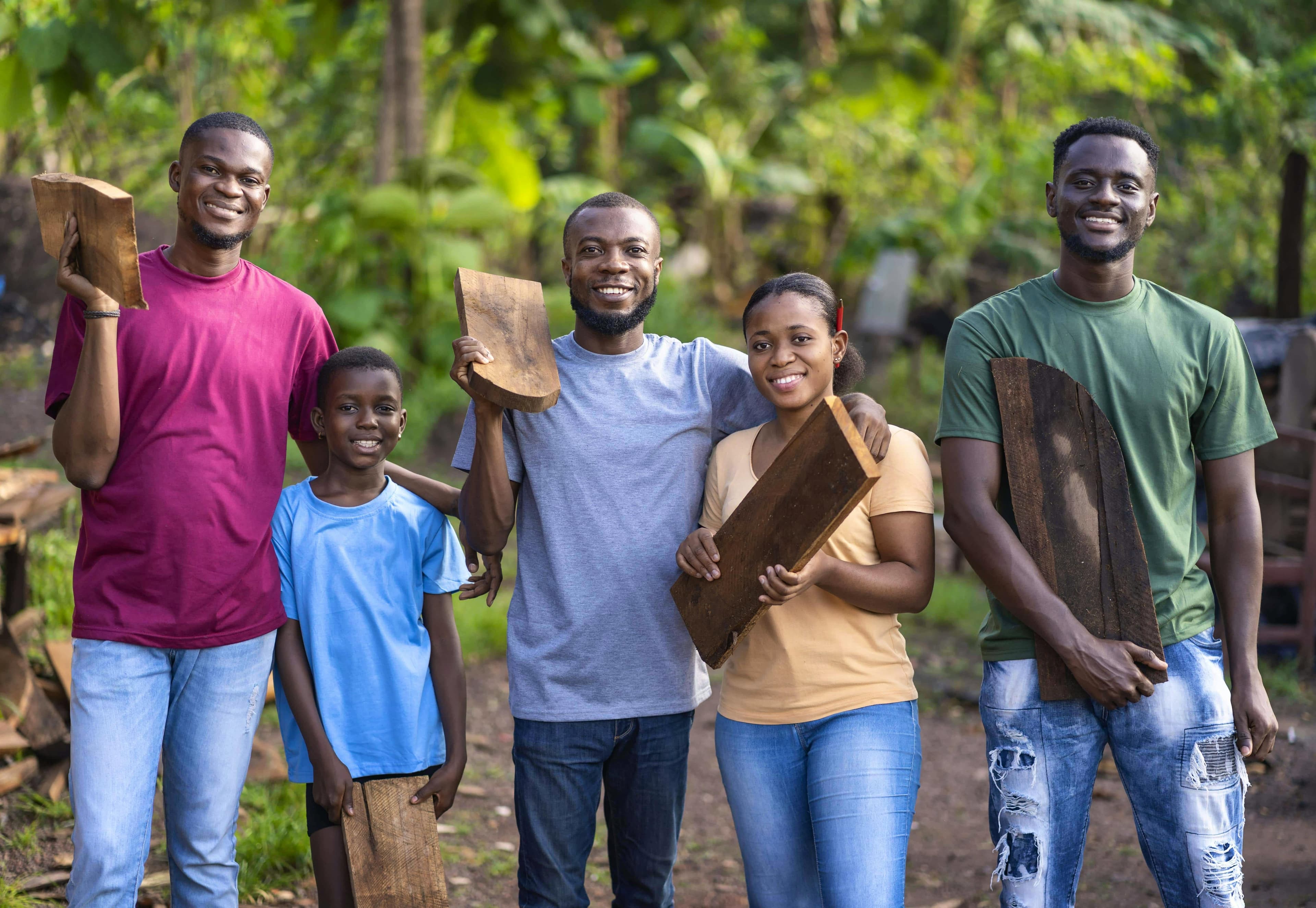 Community members gathered in support meeting